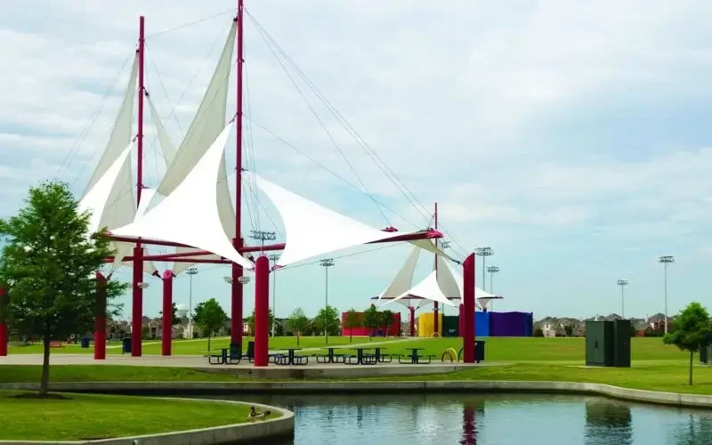 Family neighborhood in Allen Texas with excellent Allen ISD schools and affordable home prices