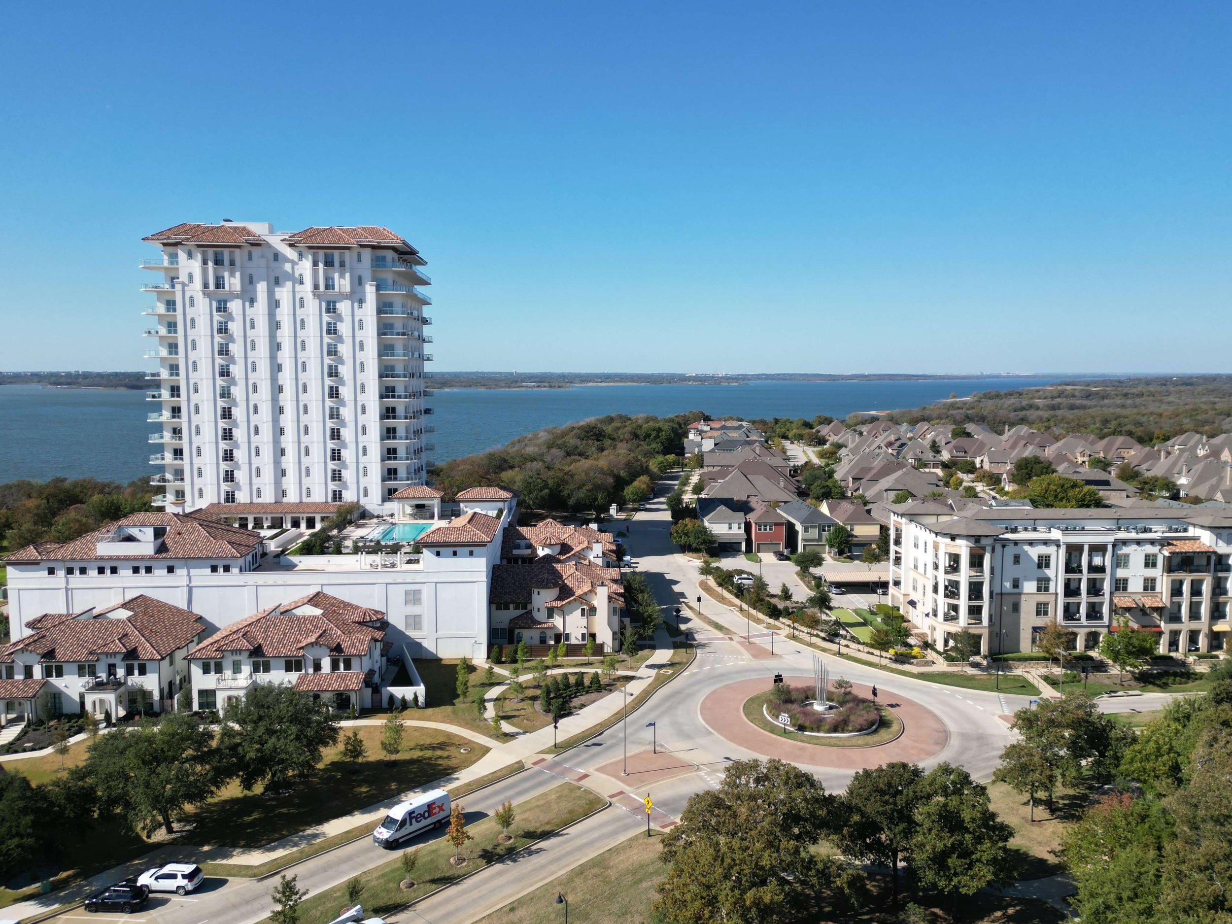  Lakeside Community in Flower Mound Texas overlooking Grapevine Lake 