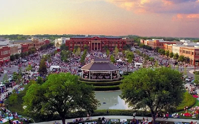 Southlake Town Square — upscale community with Carroll ISD, one of the best school districts in Texas